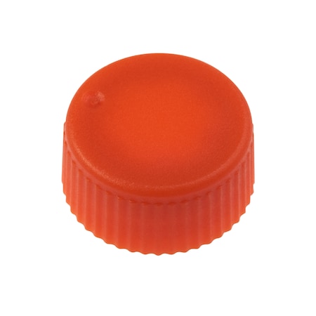 Celltreat CAP ONLY, Orange Screw Top Micro Tube Cap, O-Ring, Opaque, Non-sterile, PK1000 230841N